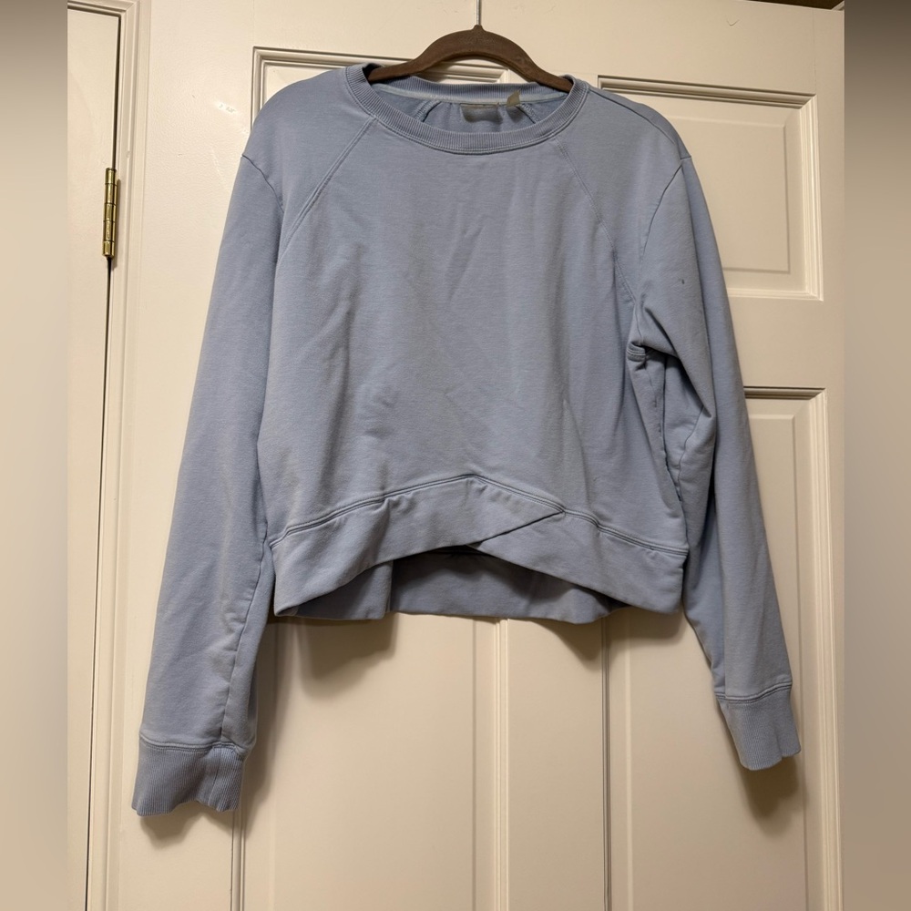 Zella light blue sweat shirt - large 
Great condition